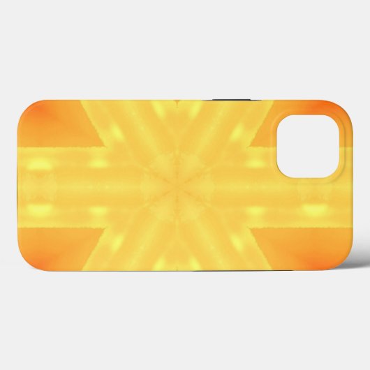 朝日の万華鏡のように千変万化するパターンKS#1 Case-Mate iPhoneケース (裏面 (横))