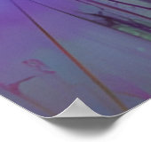 朝日の出に新し絵画い ポスター (角)