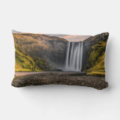 朝日の出のスコガフェス滝 ランバークッション (裏面)