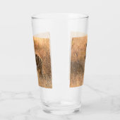 朝日の出の写真のゼブラ タンブラーグラス (左)