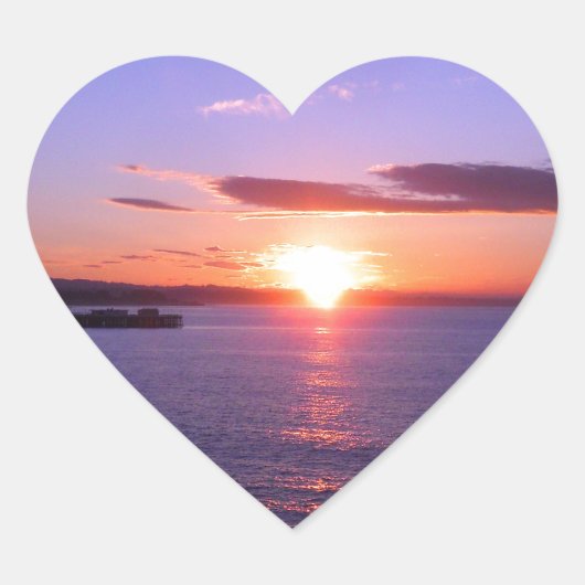 朝日の出 ハートシール (正面)