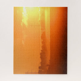 朝日の出（霧あり） ジグソーパズル