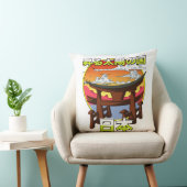 朝日の国鳥居がピルを投げる クッション (椅子)