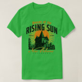 朝日の家 Tシャツ (デザイン正面)