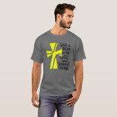 朝日の方が千円より好い Tシャツ (正面フル)