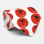 朝日の空手 ネクタイ (ロール)