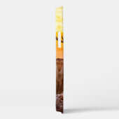 朝日の赤鹿，鹿，動物，野生動物，ナチュ Case-Mate iPhoneケース (裏面 / 右)