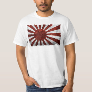 朝日のTシャツの日本ヴィンテージの日本のな土地 Tシャツ