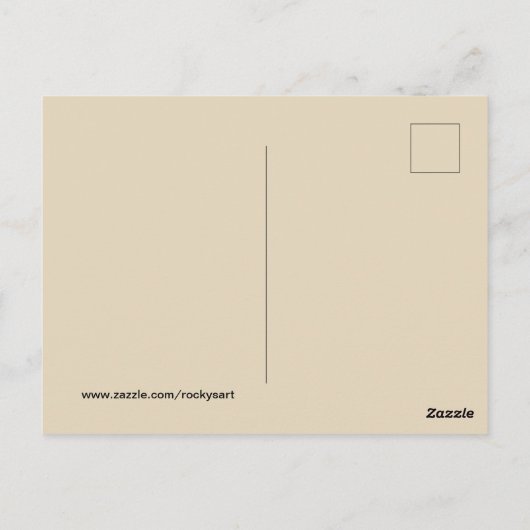 朝日はがき ポストカード (裏面)