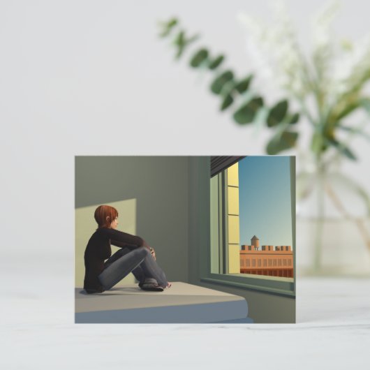 朝日 ポストカード (スタンド正面)