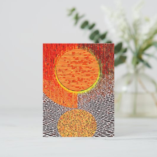 朝日 ポストカード (スタンド正面)