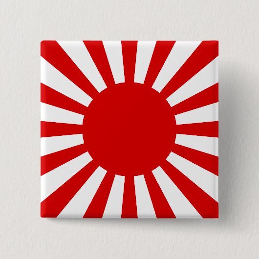 朝日 缶バッジ (正面)