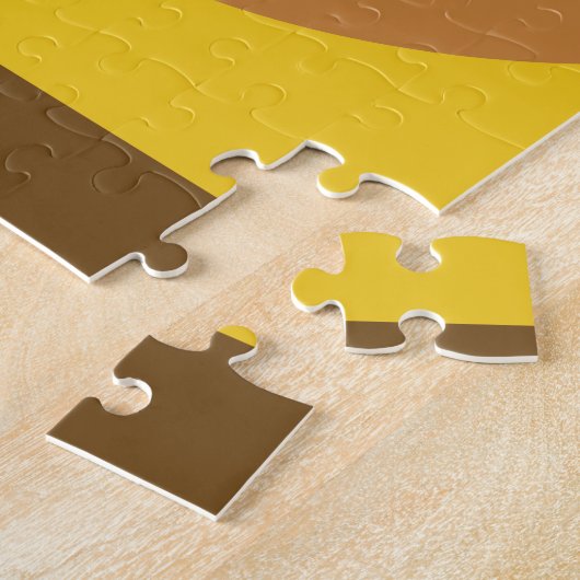 朝昼夜（正午） – ジグソーパズル (側面)