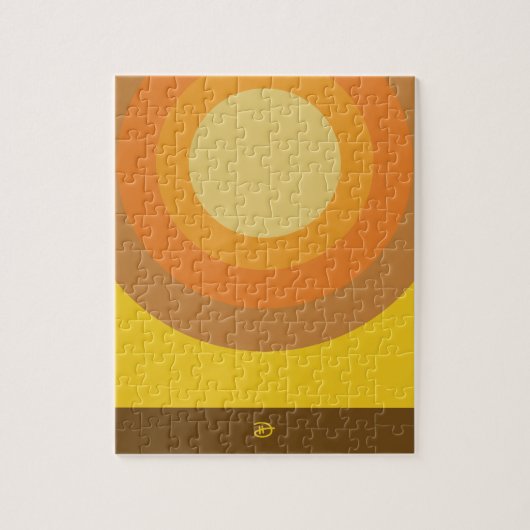 朝昼夜（正午） – ジグソーパズル (縦)