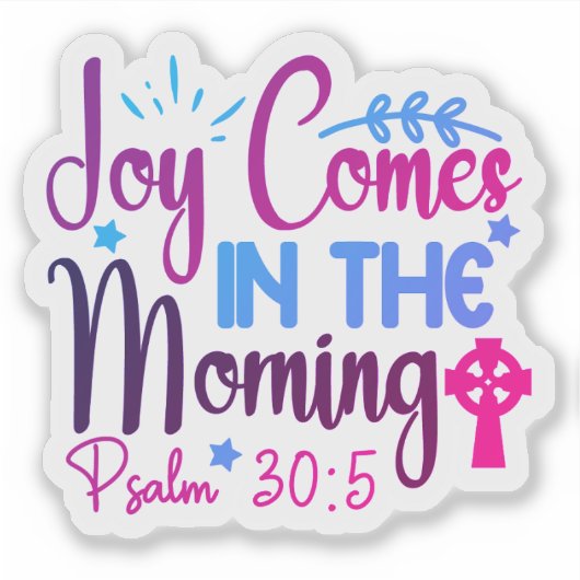 朝来の喜び シール (正面)