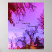 朝来の喜び ポスター (正面)