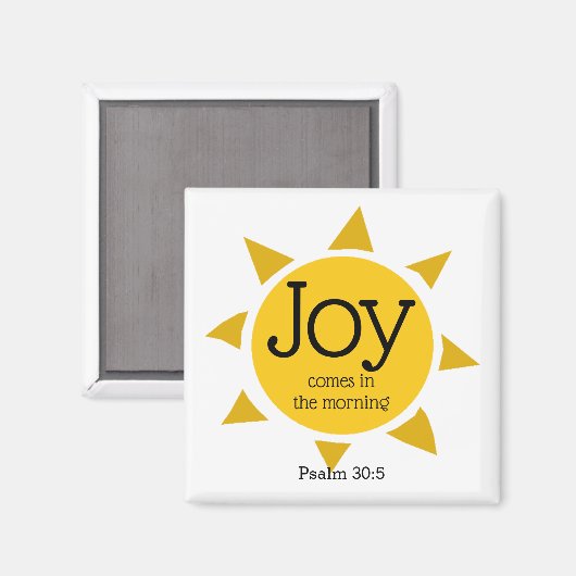 朝来の喜び マグネット (正面/裏面)