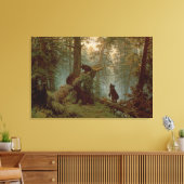 朝松の森, 1889 キャンバスプリント (インサイチュ (リビング))