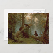 朝松の森， 1889 ポストカード (正面/裏面)