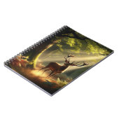 朝林の鹿 ノートブック (左側)