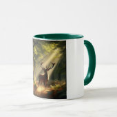 朝林の鹿 マグカップ (正面右)