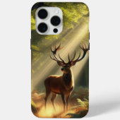 朝林の鹿 Case-Mate iPhoneケース (裏面)