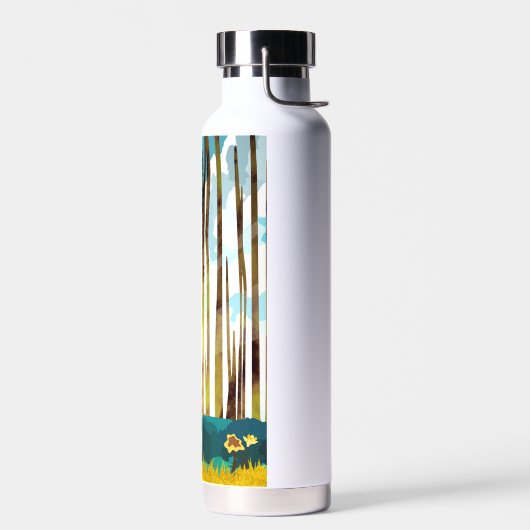 朝林 ウォーターボトル (左面)