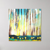 朝林 キャンバスプリント (正面)