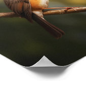 朝歌を歌う鳥 ポスター (角)