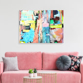 朝灯 キャンバスプリント (インサイチュ (リビング))