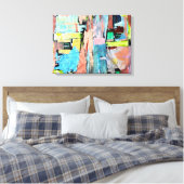 朝灯 キャンバスプリント (インサイチュ (寝室))