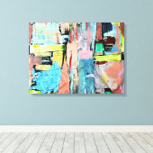 朝灯 キャンバスプリント (インサイチュ (ウッドフロア))