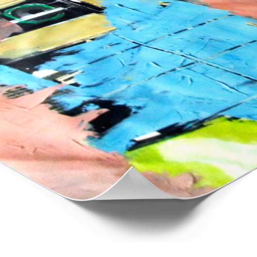 朝灯 ポスター (角)