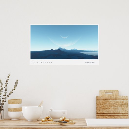 朝焼け ポスター (キッチン)