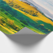 朝素晴らしの光の国側の風景。ロカ ラッピングペーパー (角)