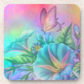 朝絵を描光 コースター (正面)