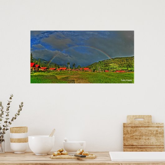 朝虹 ポスター (キッチン)