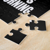 朝遊は牛豚と一緒 ジグソーパズル (側面)