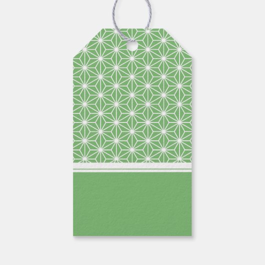 朝野羽 | KIMONO日本の pattern ギフトタグ (裏面)