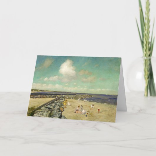 朝防波堤 | ウィリアムメリットチェイス カード (正面)