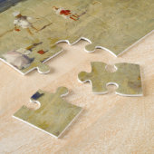 朝防波堤 | ウィリアムメリットチェイス ジグソーパズル (側面)