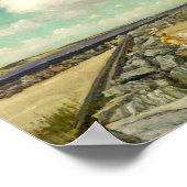 朝防波堤 | ウィリアムメリットチェイス ポスター (角)