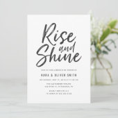 朝陽を浴びて！ブランチのご案内 招待状 (スタンド正面)