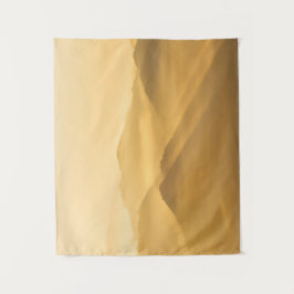 朝霧の丘層の日の出 タペストリー