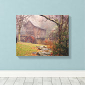 朝霧 キャンバスプリント (インサイチュ (ウッドフロア))