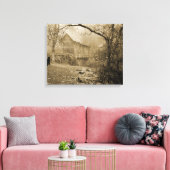 朝霧 キャンバスプリント (インサイチュ (リビング))