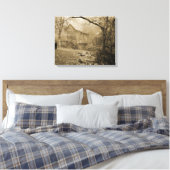 朝霧 キャンバスプリント (インサイチュ (寝室))