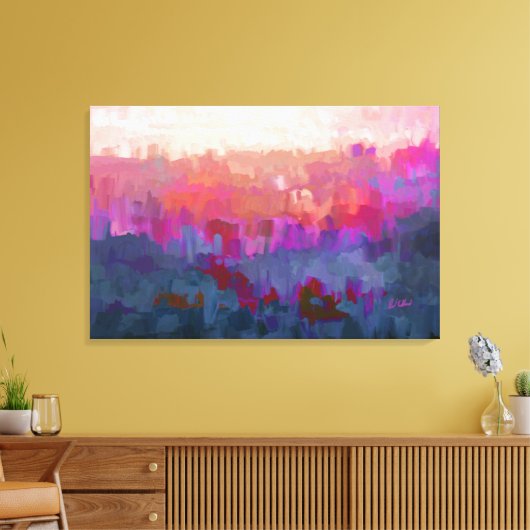 朝霧 キャンバスプリント (インサイチュ (リビング))