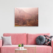 朝霧 キャンバスプリント (インサイチュ (リビング))