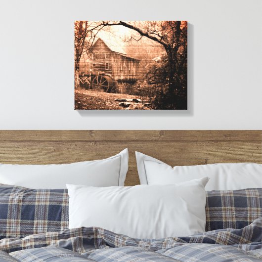 朝霧 キャンバスプリント (インサイチュ (寝室))